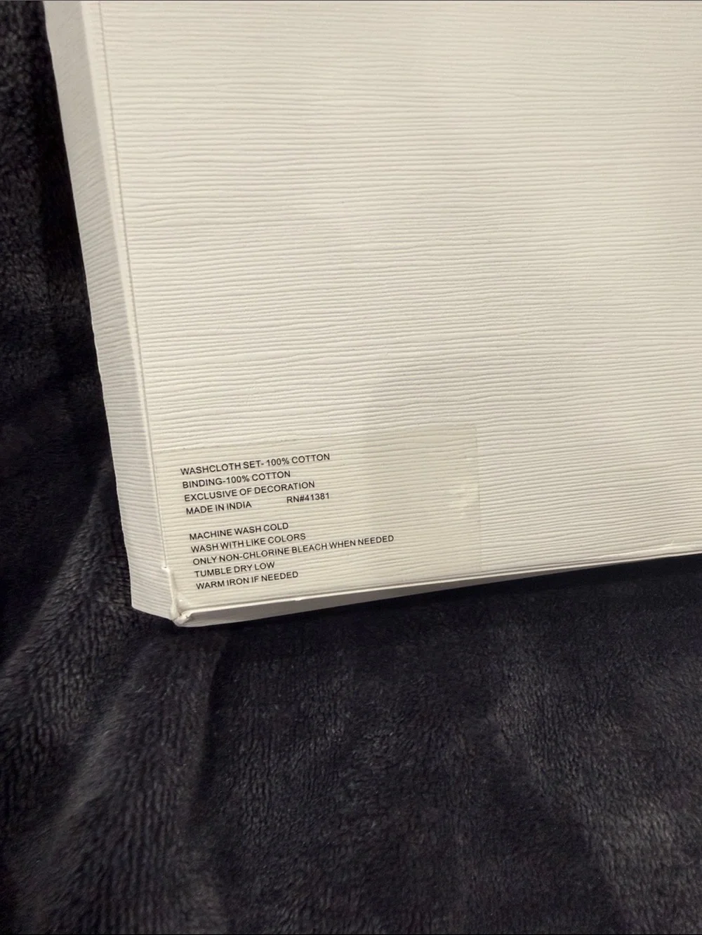 Ralph Lauren Wash Cloth Set of 4-100% Cotton-Authentic-NIB